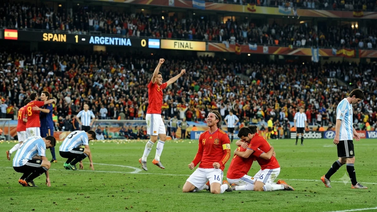Spain Defeats Argentina One-Zero to Win FIFA World Cup Final