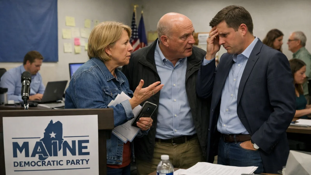 Maine Democrats Scramble to Replace Senate Nominee After Scandal