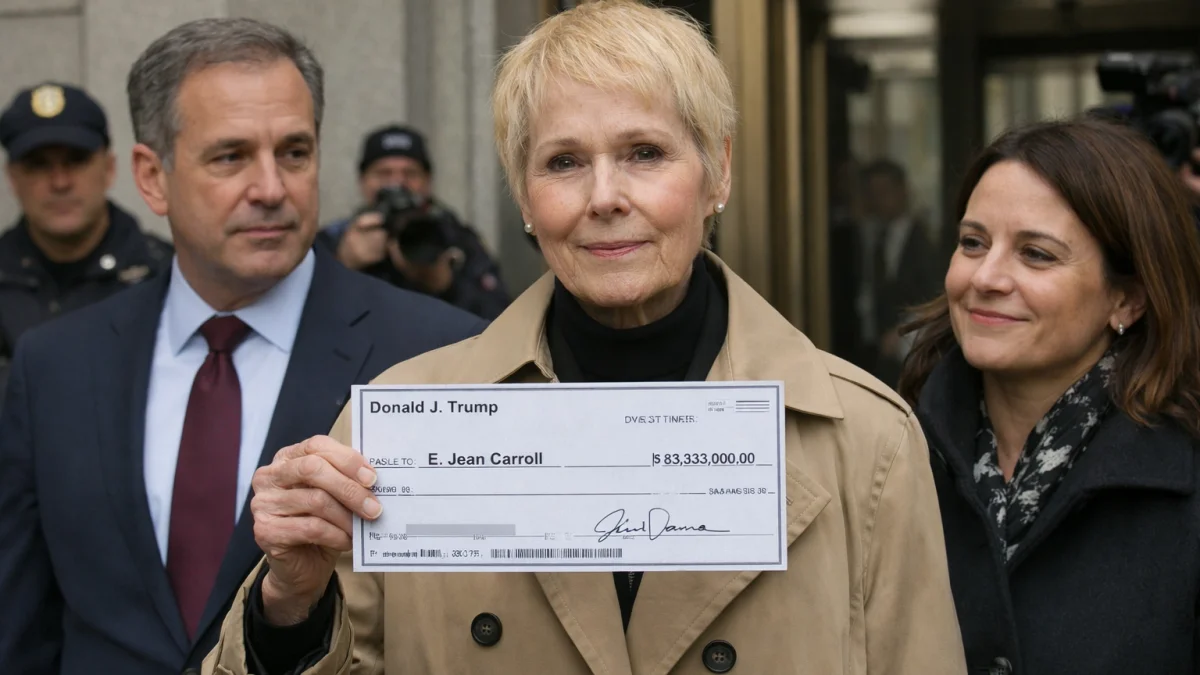Jean Carroll Receives Payment from Trump in Defamation Case