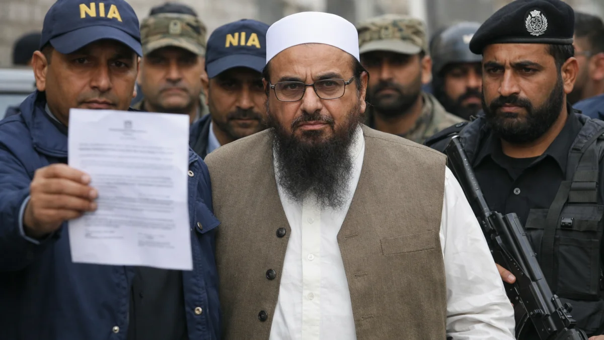 NIA Court Issues Warrant Against Hafiz Saeed in India