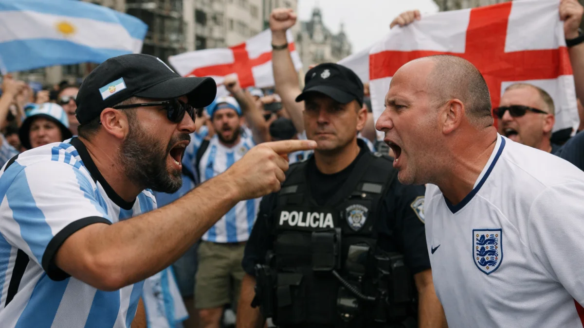 Argentina England Tensions Rise Ahead of World Cup Clash