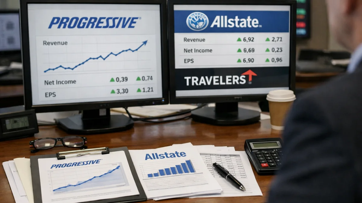 Progressive and Other Insurers Release Earnings Results