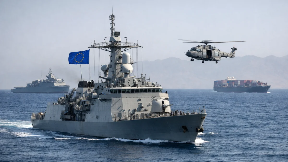EU Strengthens Red Sea Presence Amid Potential Houthi Threats