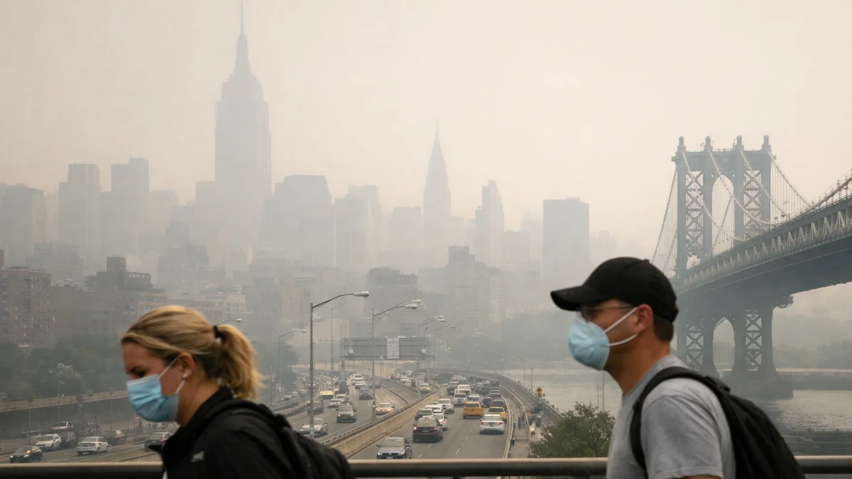 Wildfire Smoke from Canada Affects Air Quality Across US Regions