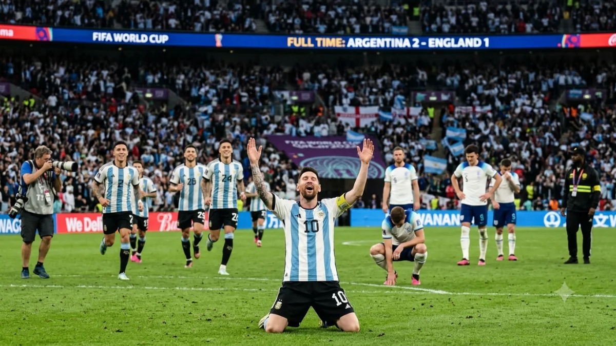 Argentina Defeats England in Intense World Cup Rivalry Match