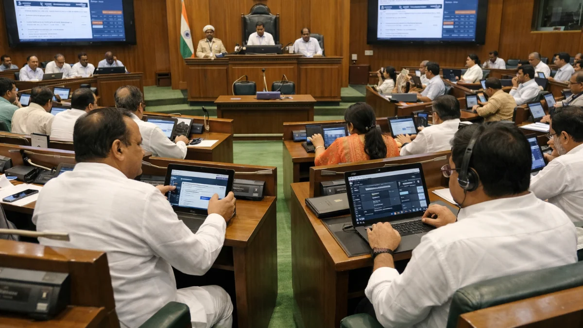 India Implements Digital Tools for Maharashtra Legislature Under NeVA Program