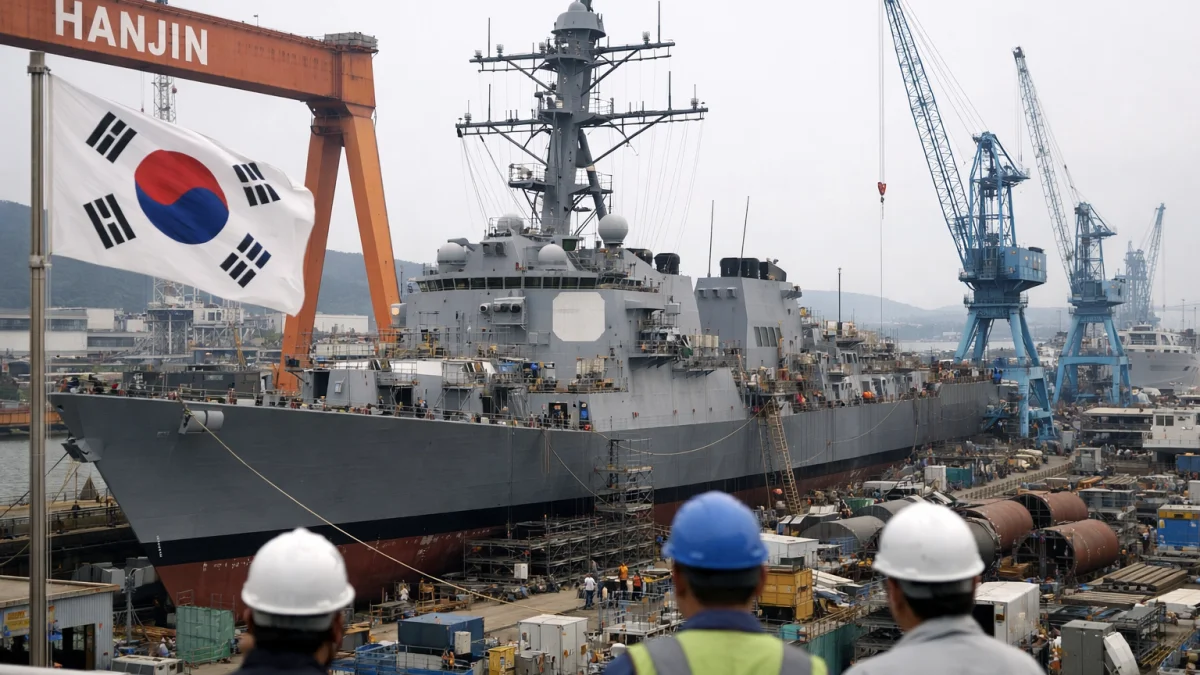 US Lawmaker Proposes South Korea Build Majority of Navy Ships