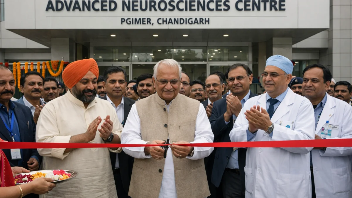 Advanced Neurosciences Centre Opens at PGIMER in Chandigarh