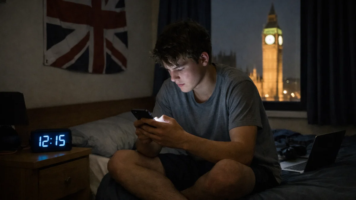UK Proposes Overnight Social Media Curfew for Older Teens