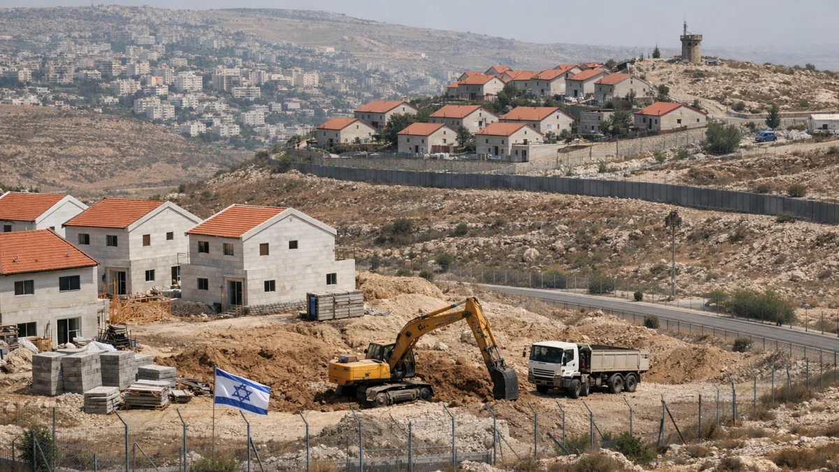 Israel Faces Calls to Halt Settlement Expansion Amid Regional Tensions