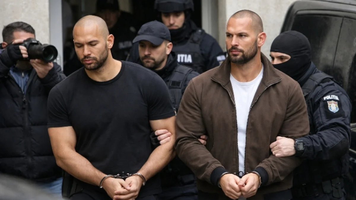 Tate Brothers Arrest Sparks International Legal Proceedings