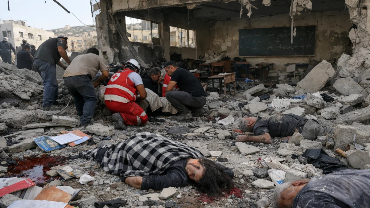 Lebanon Strike Kills School Principal and Civilians