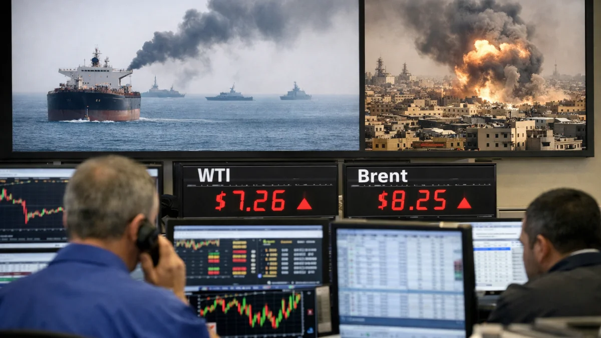 Crude Oil Markets React to Renewed Middle East Tensions