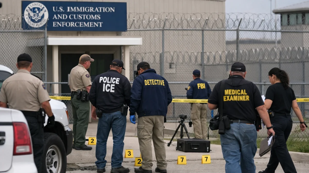 Homicide by Asphyxiation Case in Texas ICE Facility Probed
