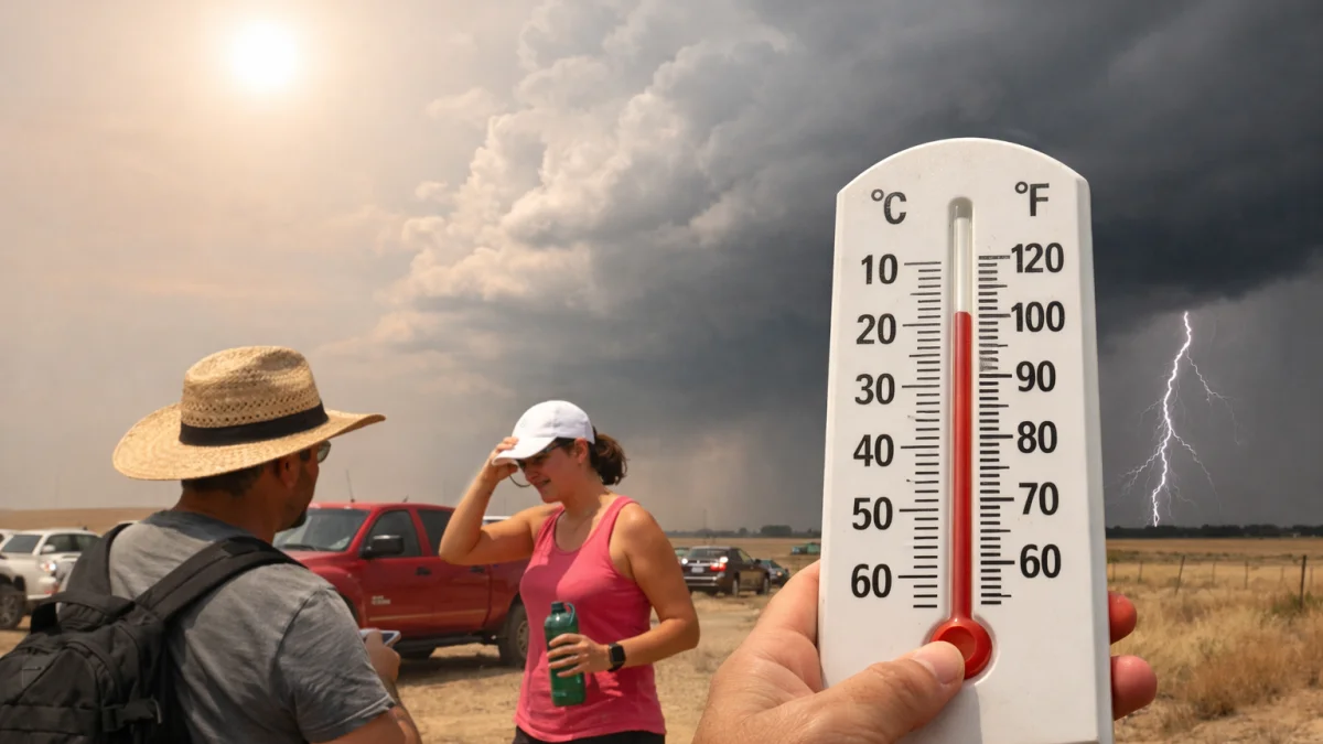 Record Heat Expected Across US Plains With Severe Storms Looming