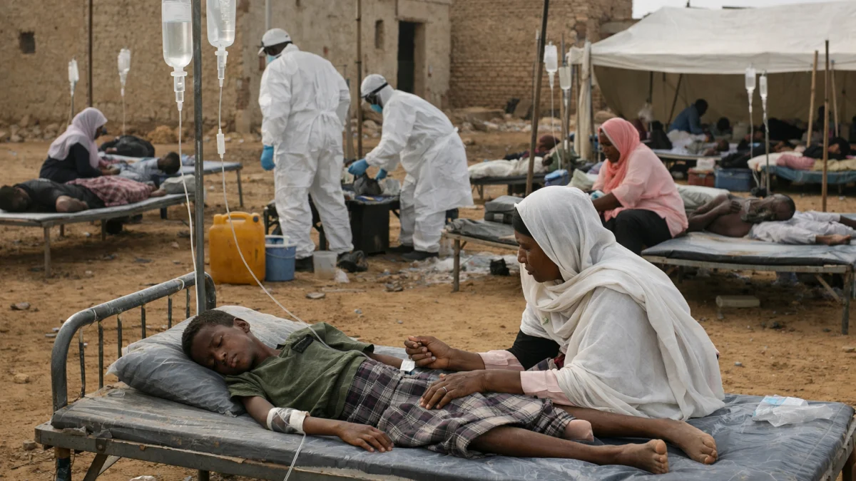 WHO Warns of Worsening Cholera Crisis in Sudan Conflict Zones