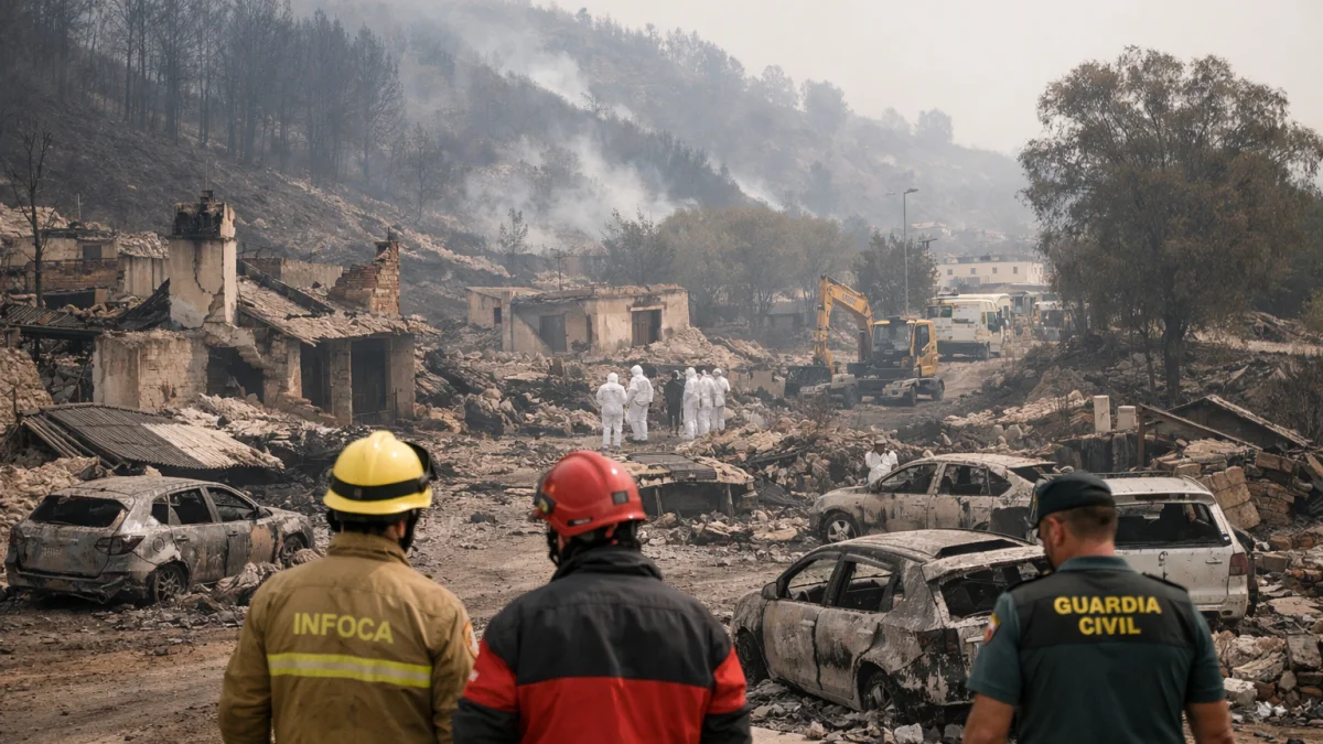 Deadly Wildfire in Southern Spain Kills at Least 12 People