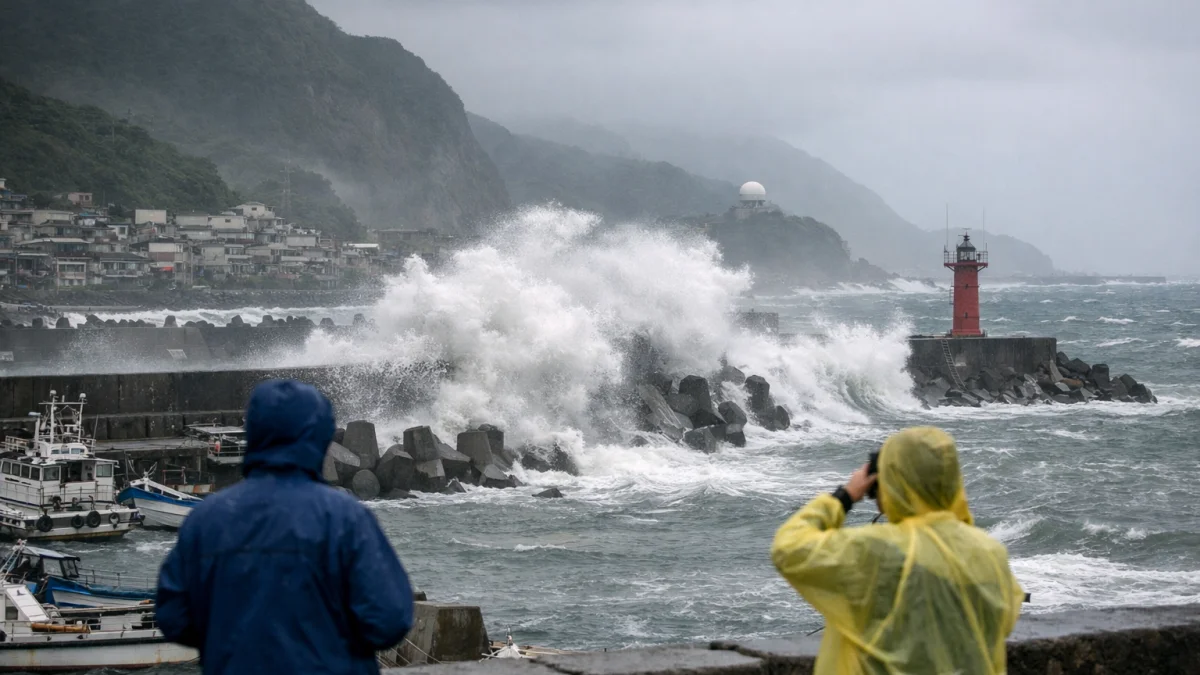 Powerful Typhoon Bavi Threatens Taiwan and Southeast China