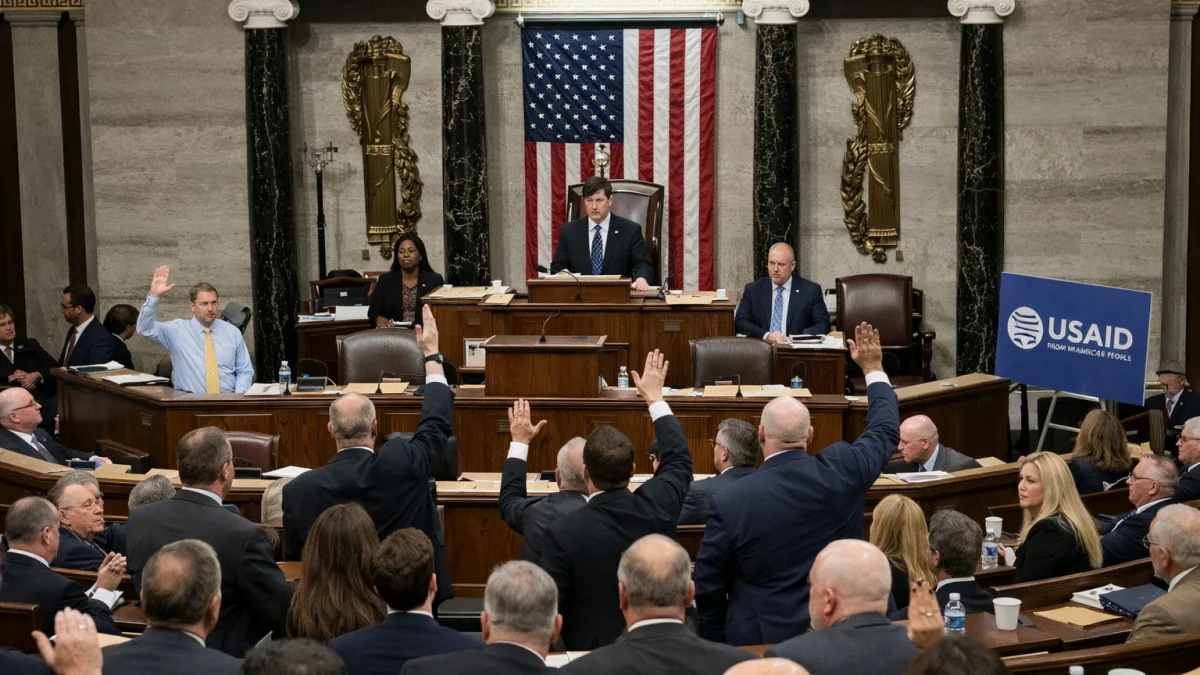 House Republicans Approve Billions in Spending Cuts Including USAID Funds