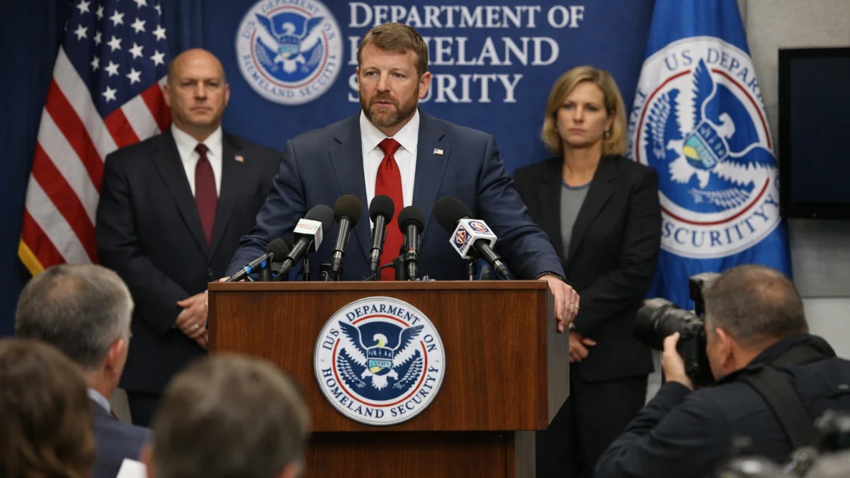 DHS Secretary Mullin Pledges Action on Alleged Voter Fraud Cases