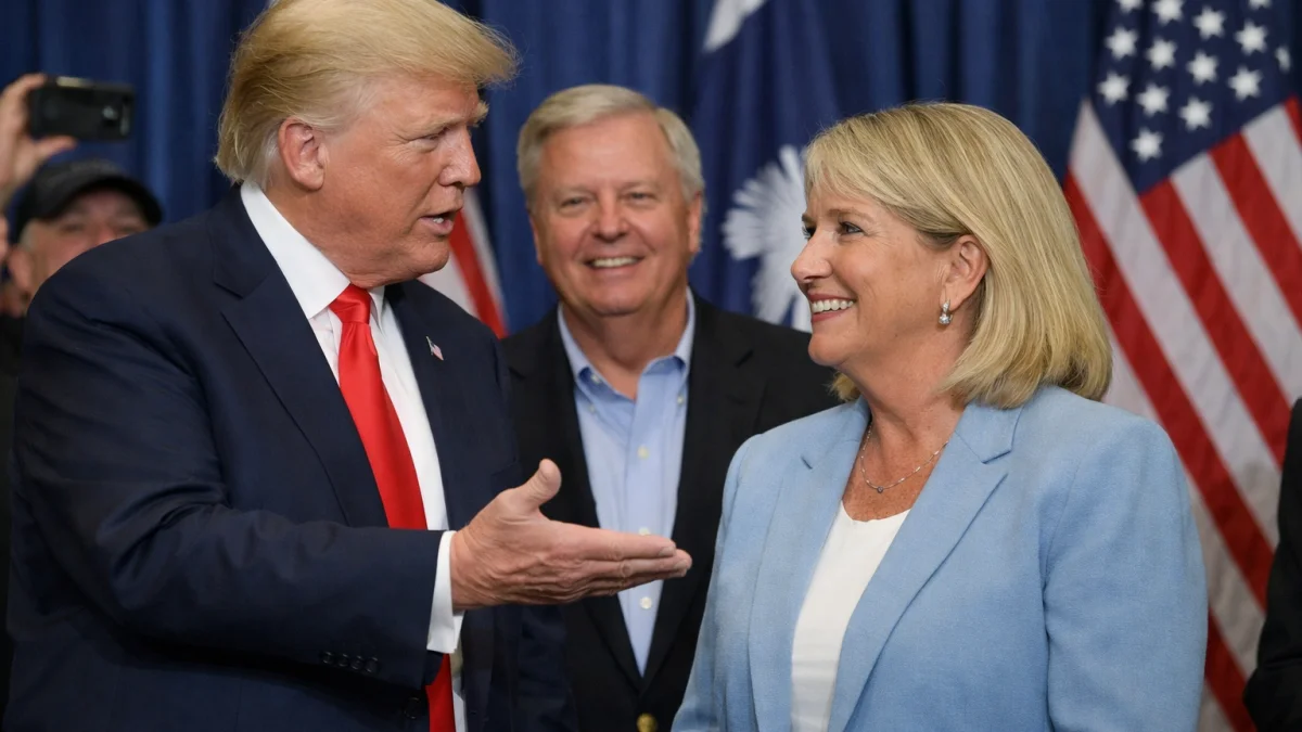 Trump Urges Lindsey Graham’s Sister to Run for Full US Senate Term
