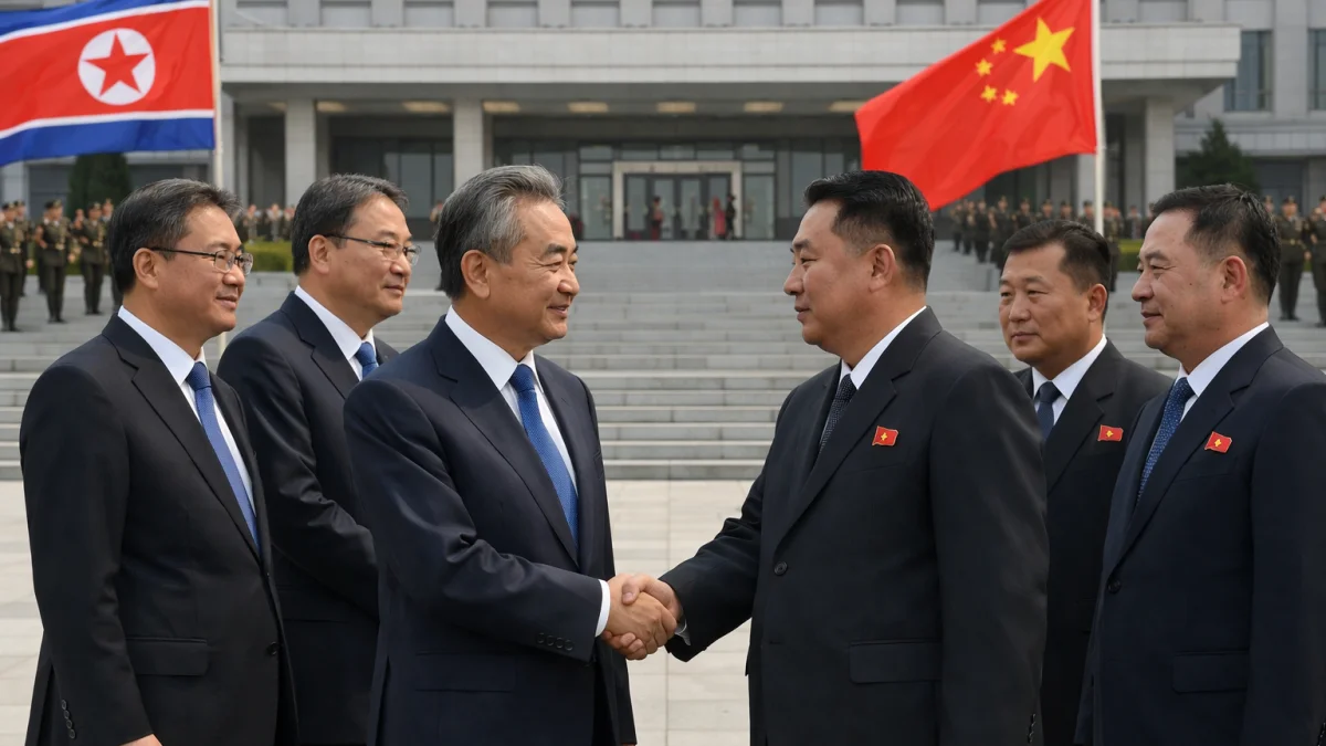 Senior Chinese Delegation Visits North Korea for Bilateral Talks