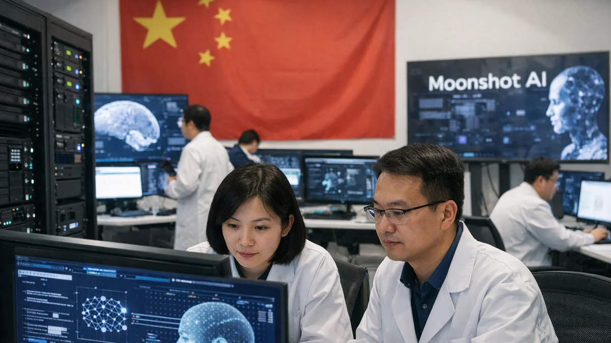 China’s Moonshot AI Model Challenges US Dominance in Artificial Intelligence