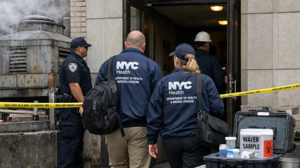 Legionnaires Disease Outbreak Reports First Death in New York City