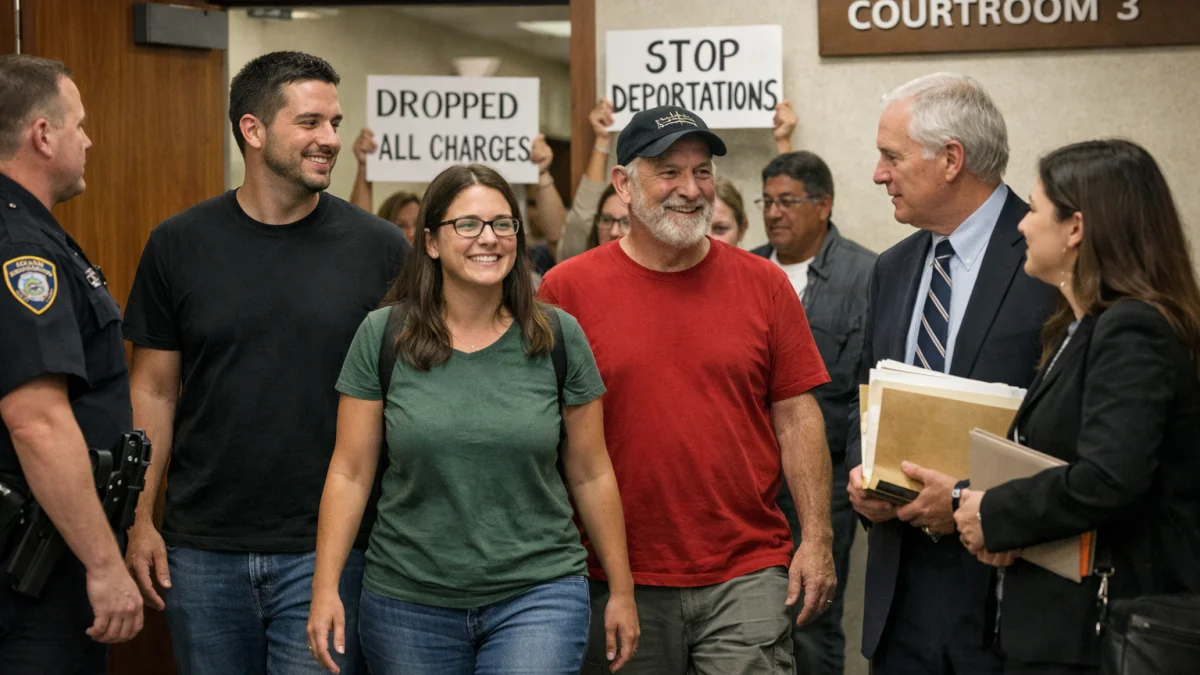Cases Against Immigration Protesters Crumble in US Courts