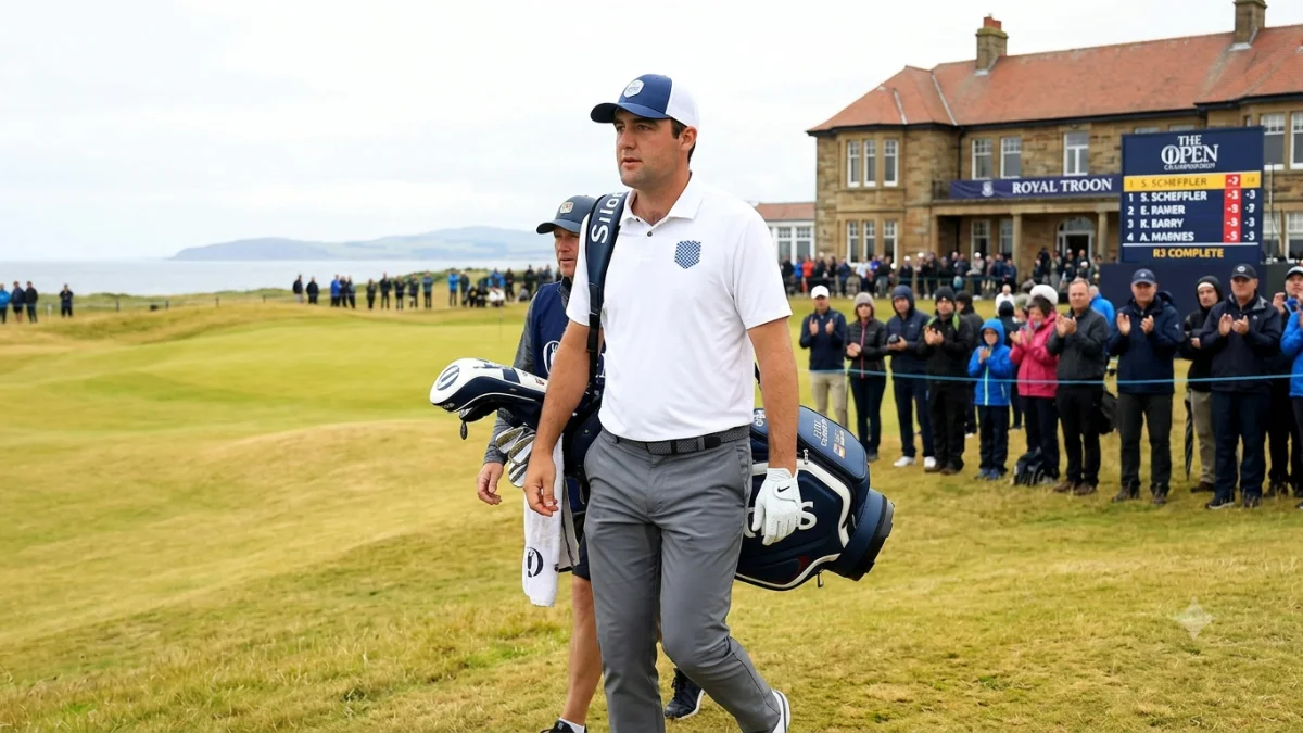 Scottie Scheffler Maintains Lead Entering Final Round of The Open