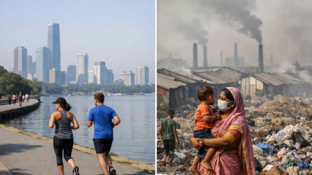 Global Air Pollution Progress Stalls With Persistent Inequalities
