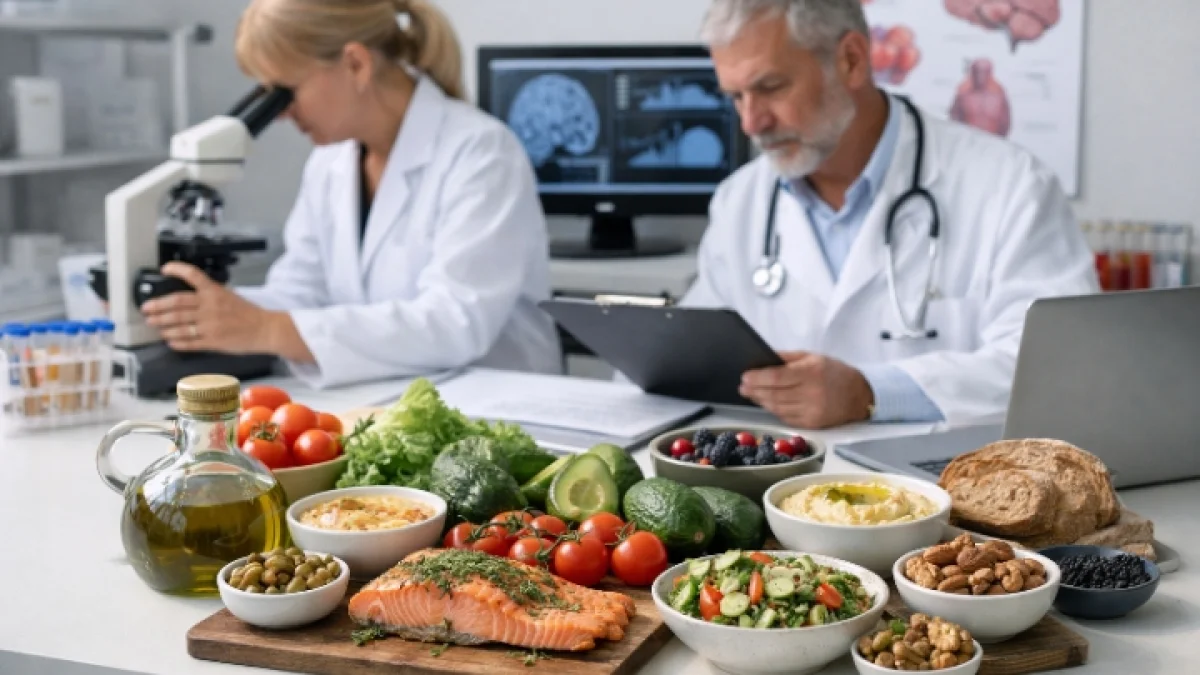 Mediterranean Diet Linked to Protective Proteins for Heart and Brain Health
