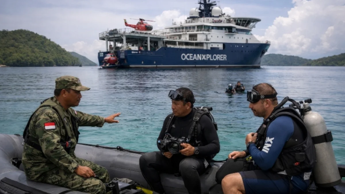Indonesia Partners with OceanX to Protect Marine National Parks