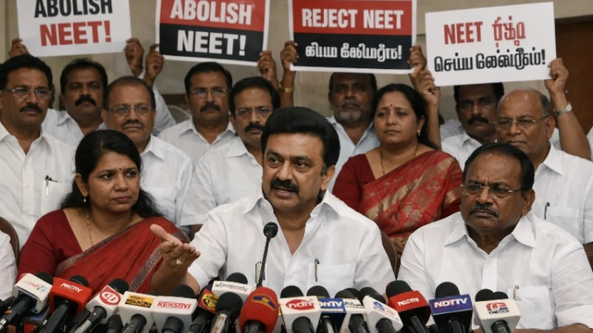Tamil Nadu Party Calls for Complete Abolition of NEET Exam