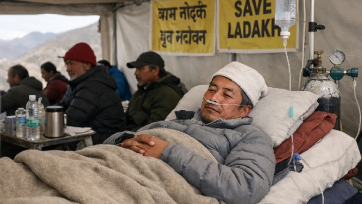 Sonam Wangchuk Hunger Strike Enters Third Week Over Ladakh Issues