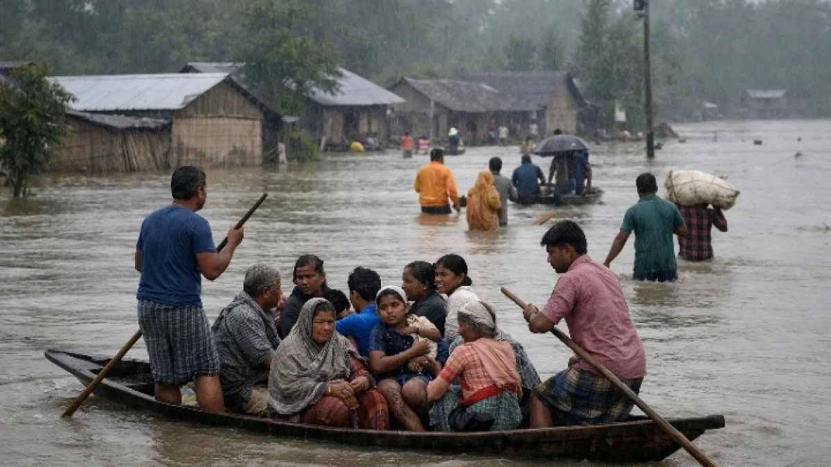 Assam Flood Crisis Worsens with Continued Heavy Rainfall Warning