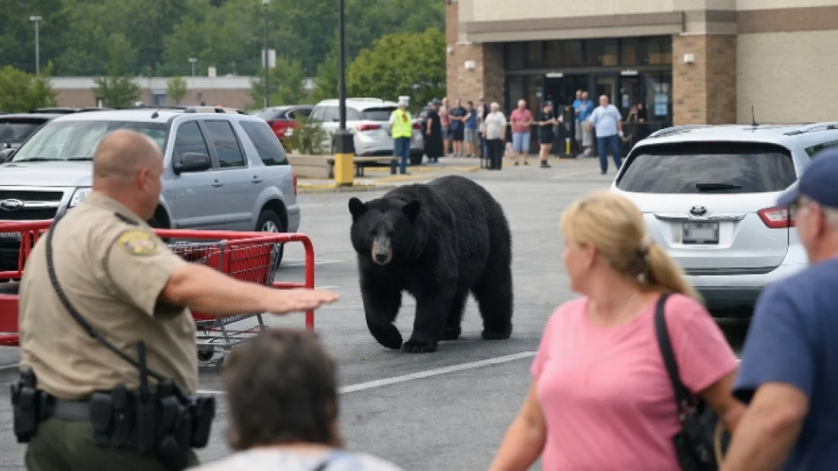 Bear Sighting in Tennessee Parking Lot Prompts Shopper Evacuation