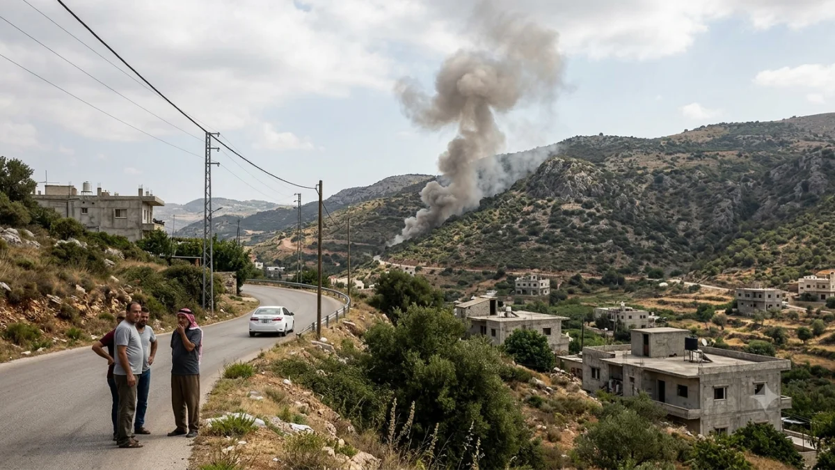 Israel Launches Strikes in Southern Lebanon After Ceasefire Claim