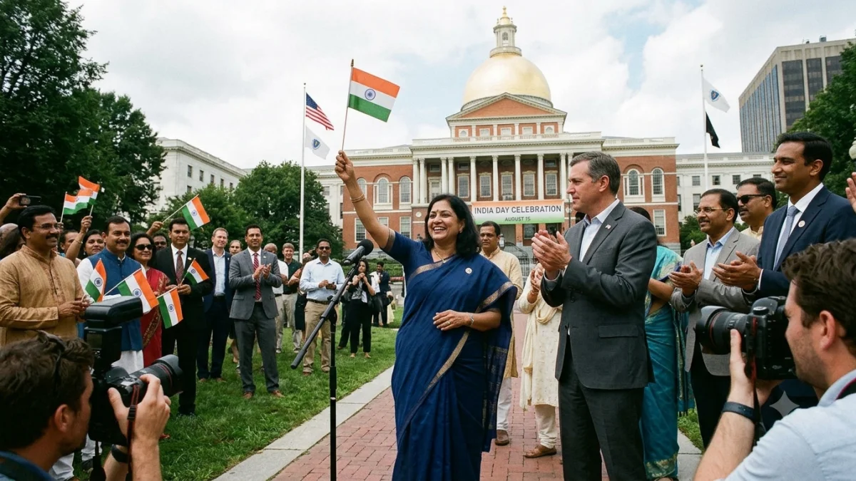 Massachusetts Declares August Fifteen as India Day