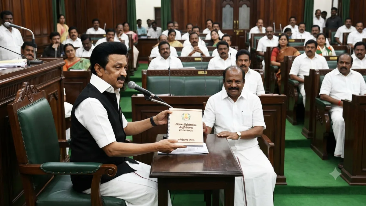 Tamil Nadu Chief Minister Presents First State Budget