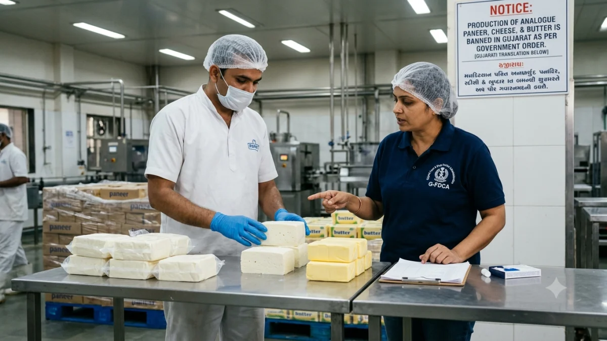 Gujarat Bans Production of Analogue Paneer Cheese Butter