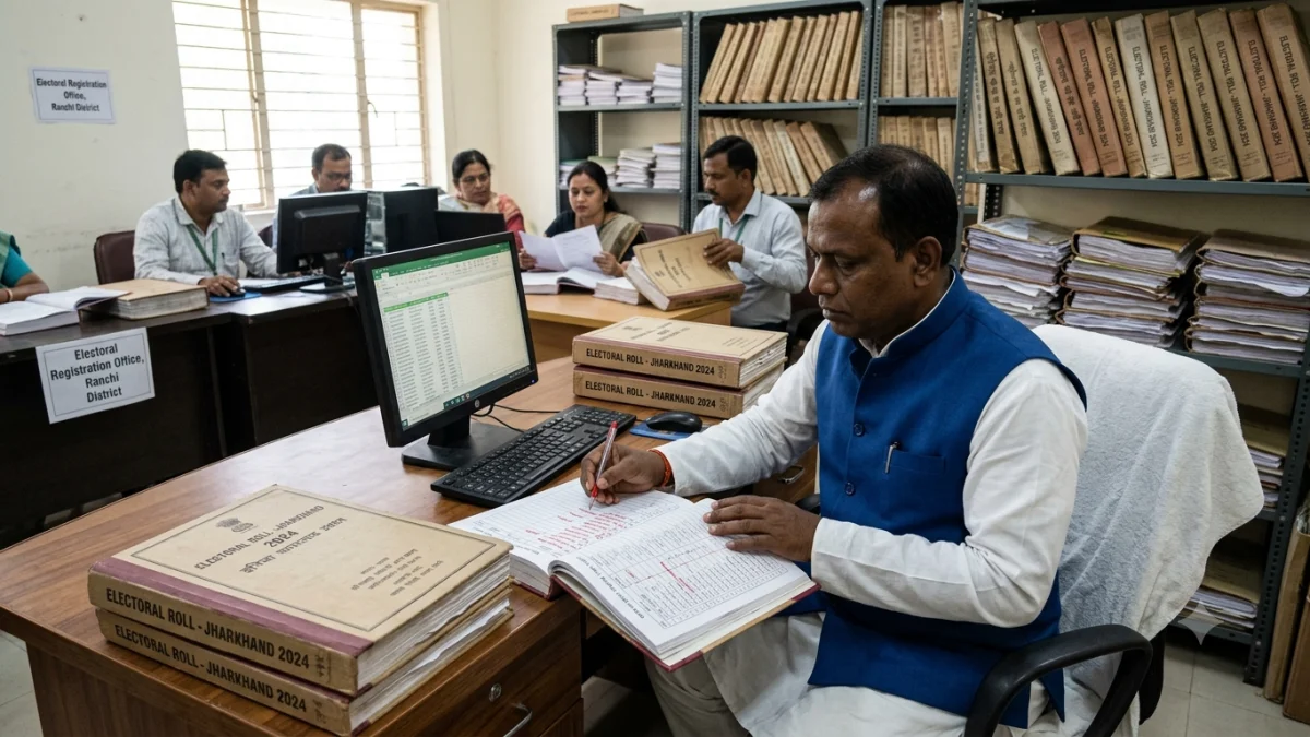 Over Forty-Three Lakh Names Deleted From Jharkhand Voter Rolls