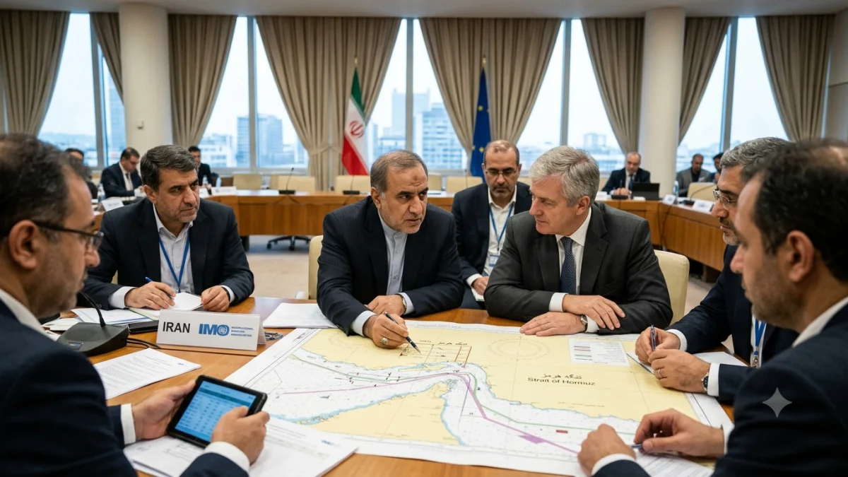 Iranian Negotiators Reach Understanding on Hormuz Shipping Coordinates