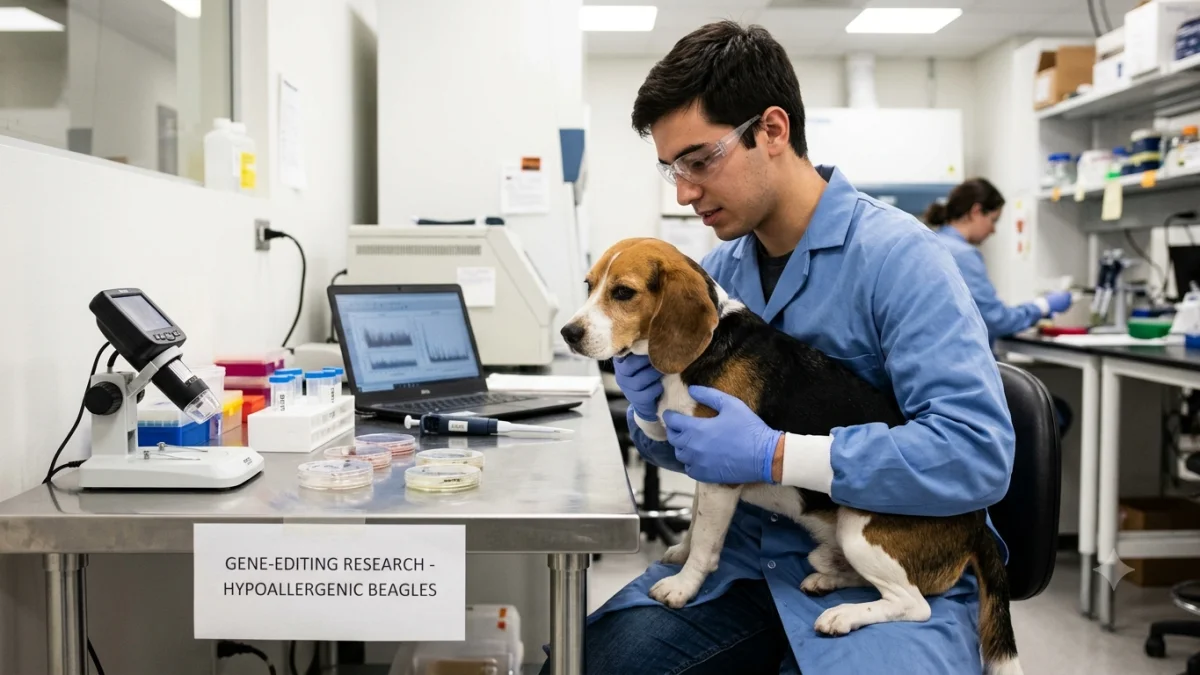 Gene-Edited Beagles Developed as Option for Dog Allergy Sufferers