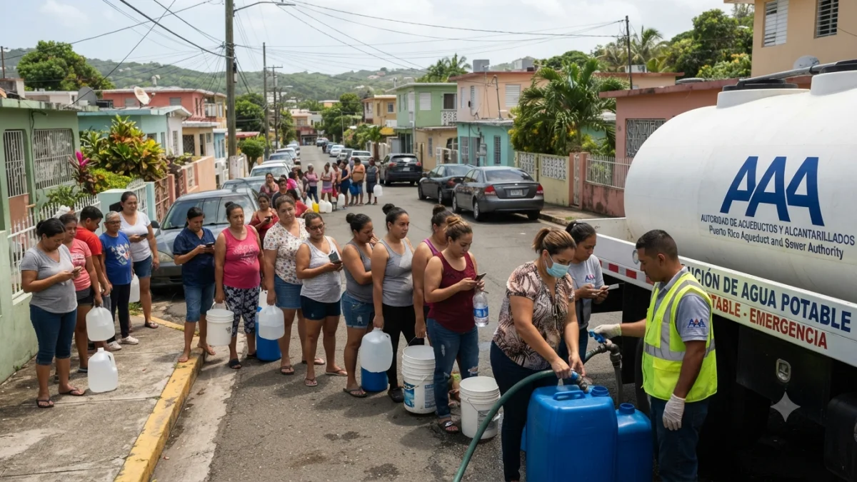 Hundreds of Thousands Face Water Cuts in Puerto Rico