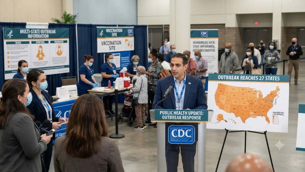 Outbreak Reaches Twenty Seven States With Hundreds Sick