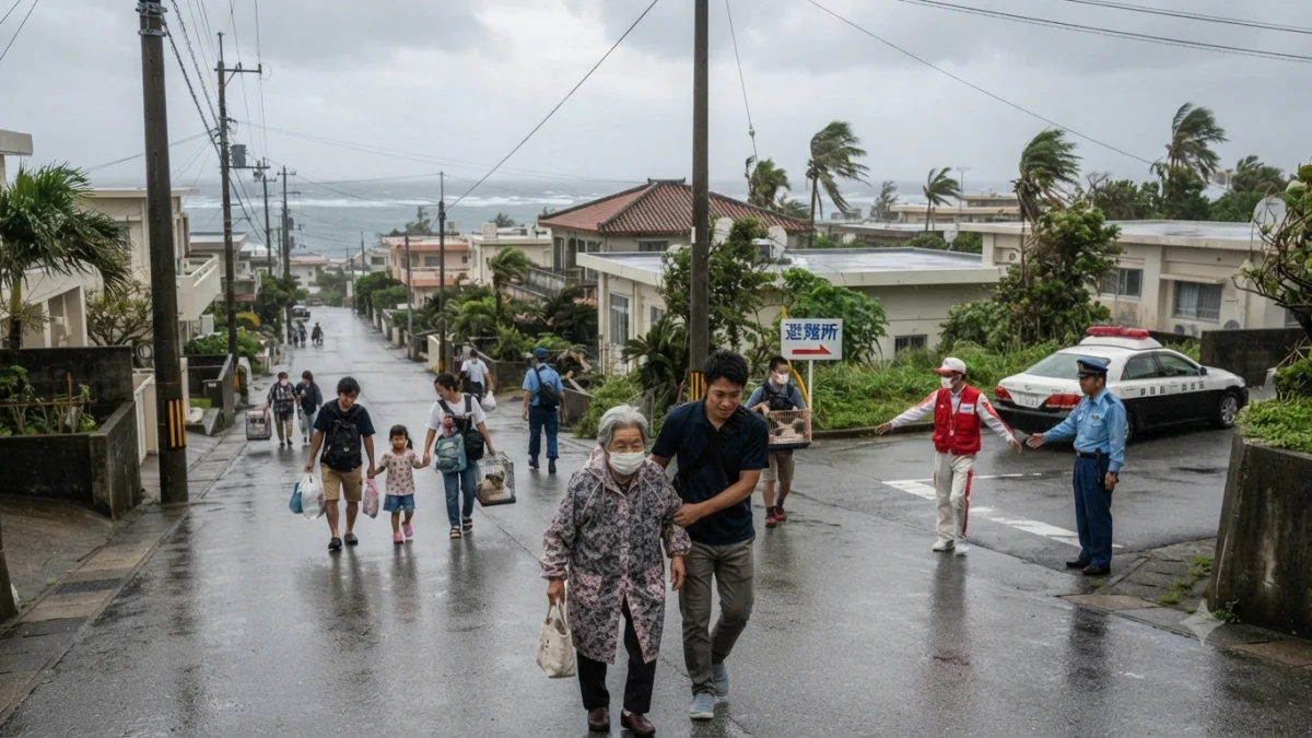 Evacuation Orders Issued for Thousands in Okinawa