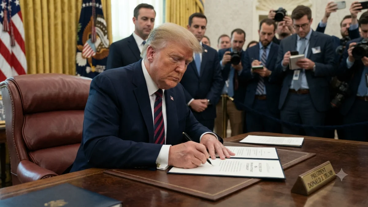 Trump Signs Orders Targeting Birthright Citizenship