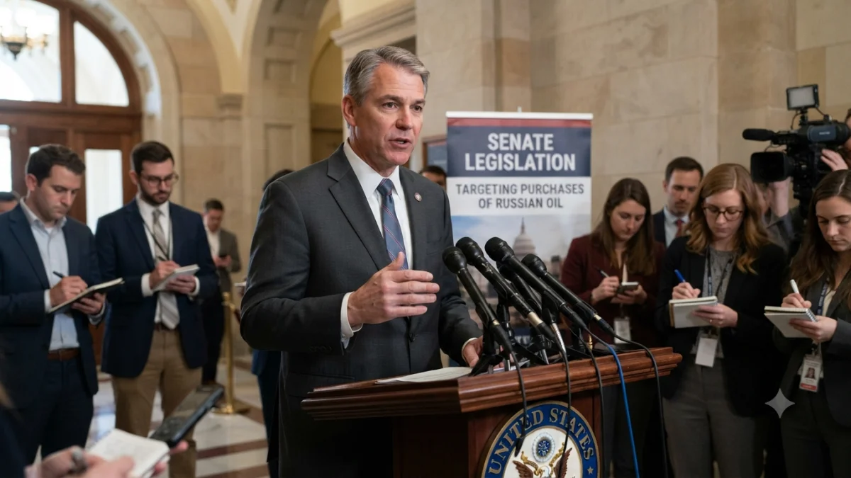 Senate Bill Targets Countries Buying Russian Oil