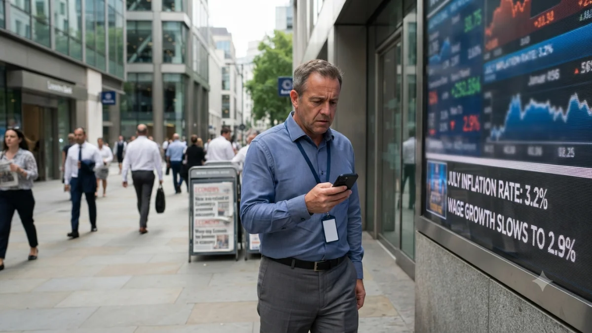 Wage Growth Slows Below Inflation Rate in July